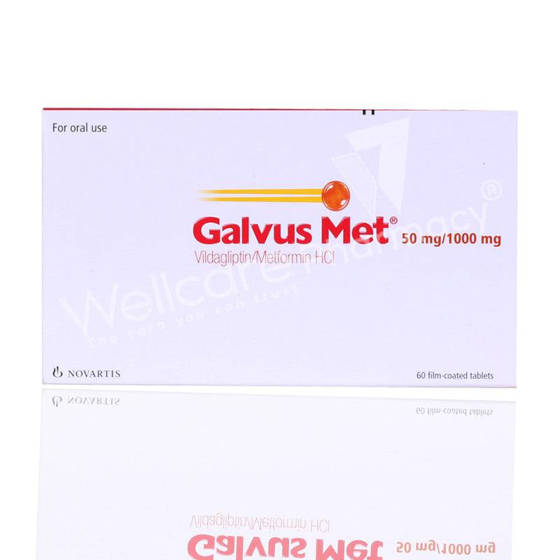 Galvus Met 50/1000Mg Tablets 60'S Galvus Met 50/1000Mg Tablets 60'S