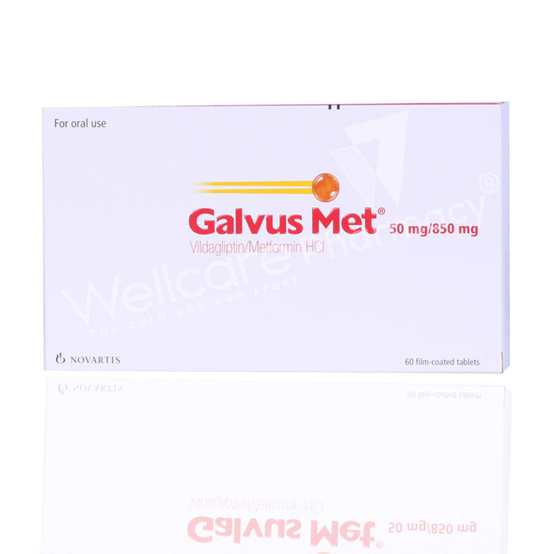 Galvus Met 50/850Mg Tablets 60'S
