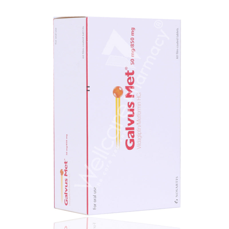 Galvus Met 50/850Mg Tablets 60'S