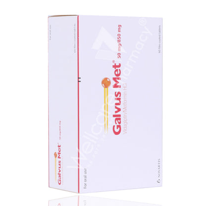 Galvus Met 50/850Mg Tablets 60'S