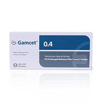 Gamcet 0.4Mg Tab 10X3 30'S