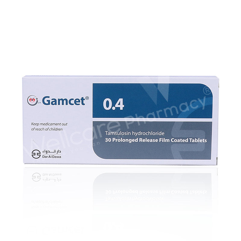 Gamcet 0.4Mg Tab 10X3 30'S