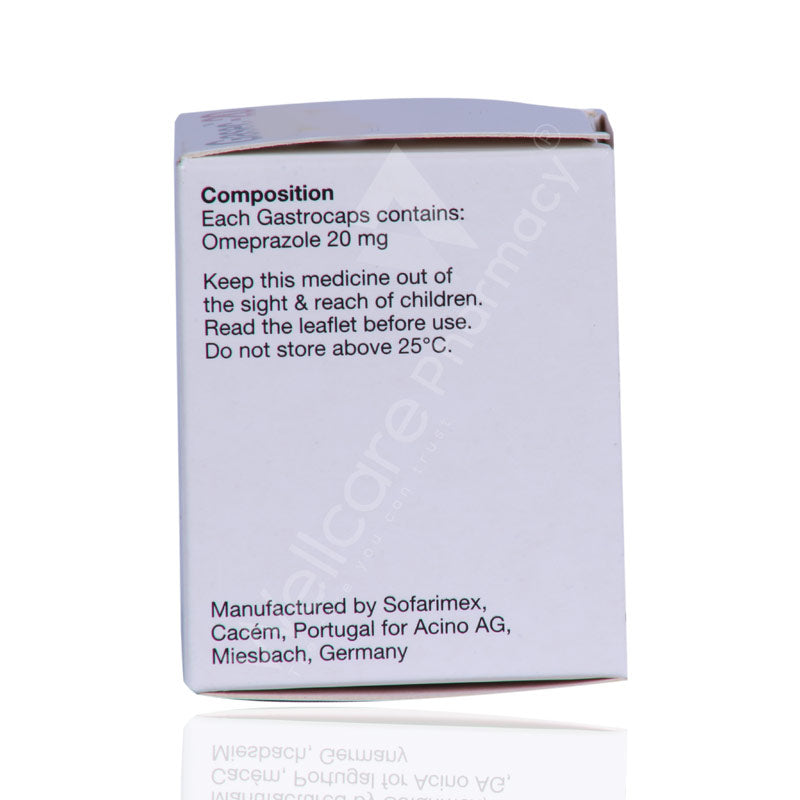 Gasec 20Mg Capsules 28'S