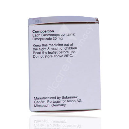 Gasec 20Mg Capsules 28'S