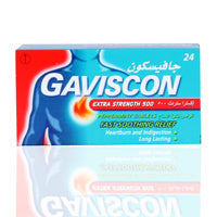 GAVISCON 500MG EXTRA STRENGTH TAB 1X24'S