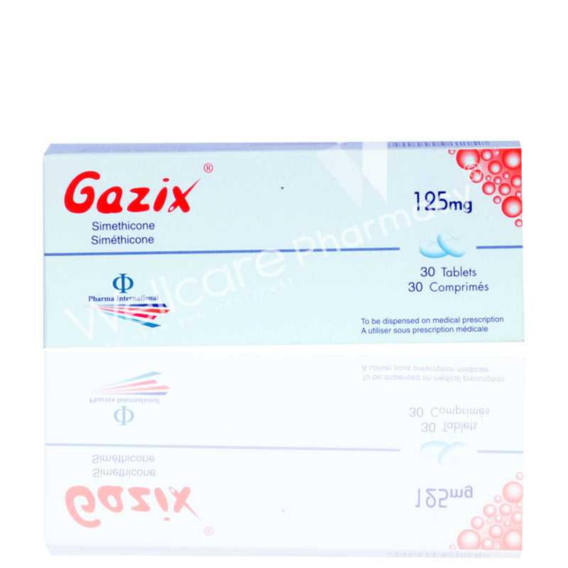 Gazix 125mg Tablets 30'S