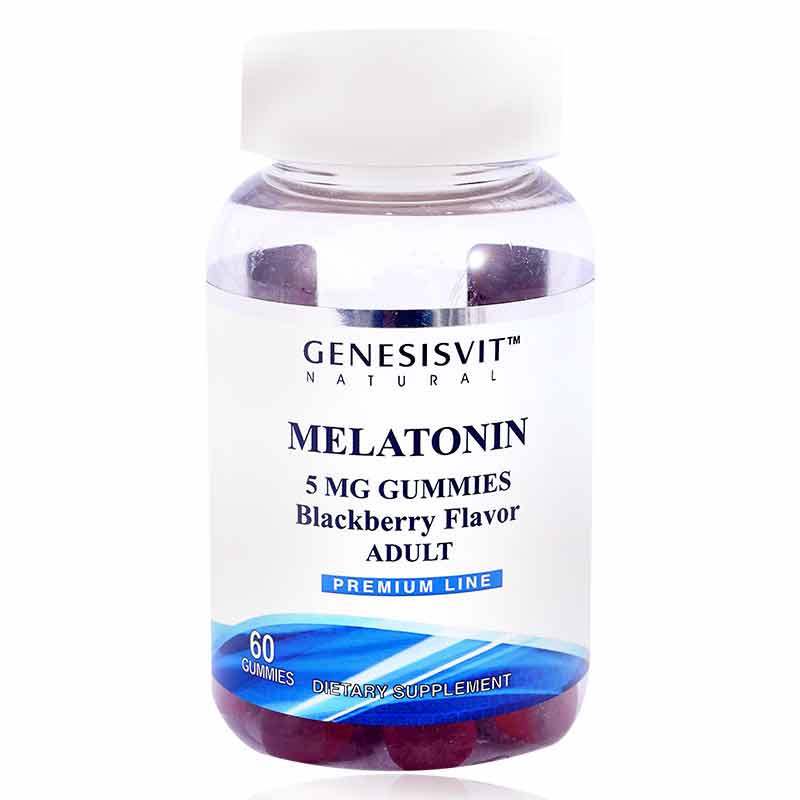 GENESISVIT MELATONIN 5MG GUMMIES 60'S