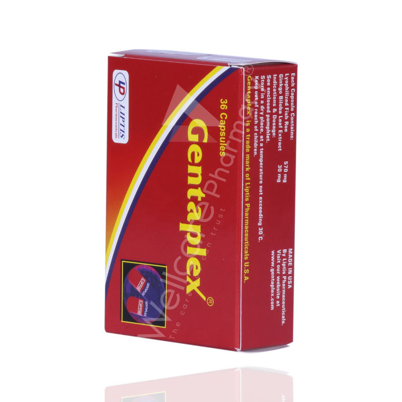 Gentaplex Capsules 36'S