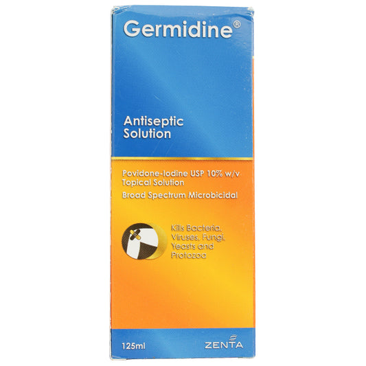 Germidine Antiseptic Solution 125ml - Wellcare Pharmacy