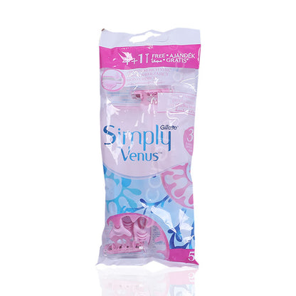 Gillette Simply Venus 3 Disposible Razor 4+1
