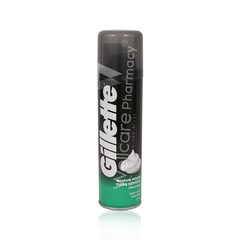 Gillette Shave Foam Menthol 200Ml Gillette Shave Foam Menthol 200Ml