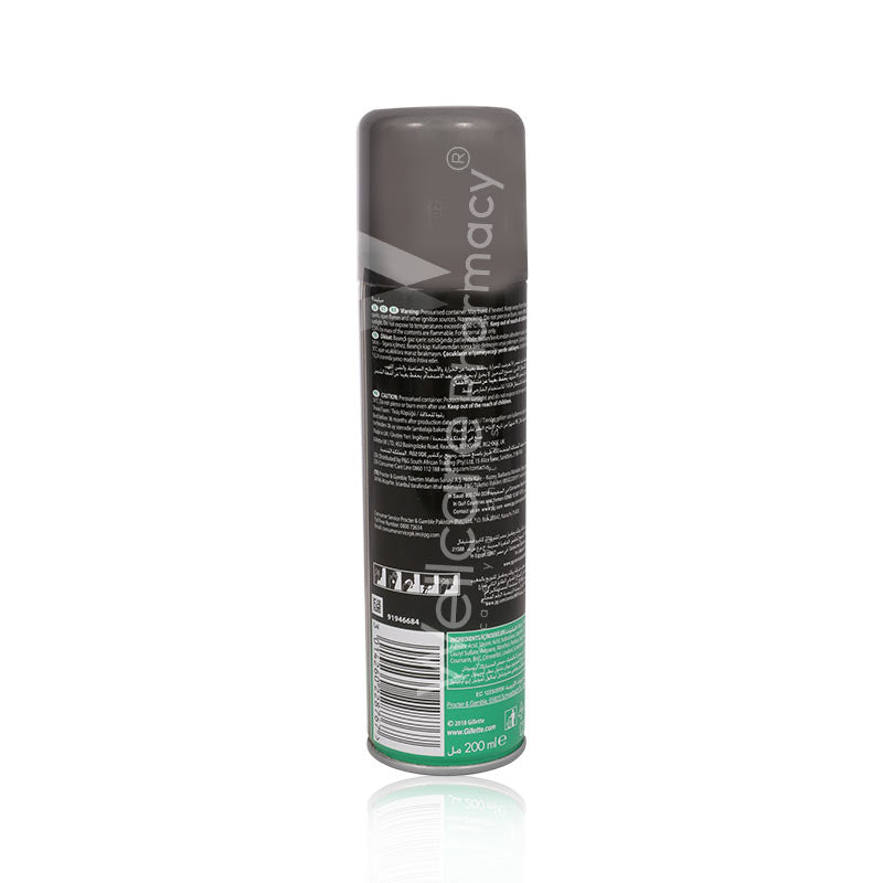 Gillette Shave Foam Menthol 200Ml Gillette Shave Foam Menthol 200Ml