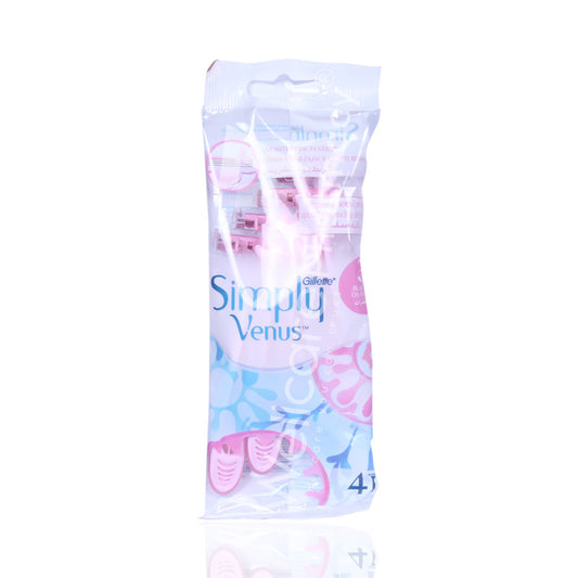Gillette Simply Venus 3 Disposable Razor 4'S