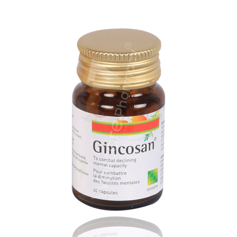 Gincosan Capsules 30'S