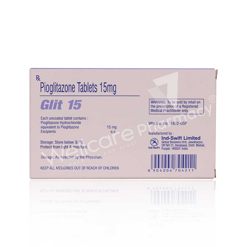 Glit 15mg Tablets 2x14 28'S
