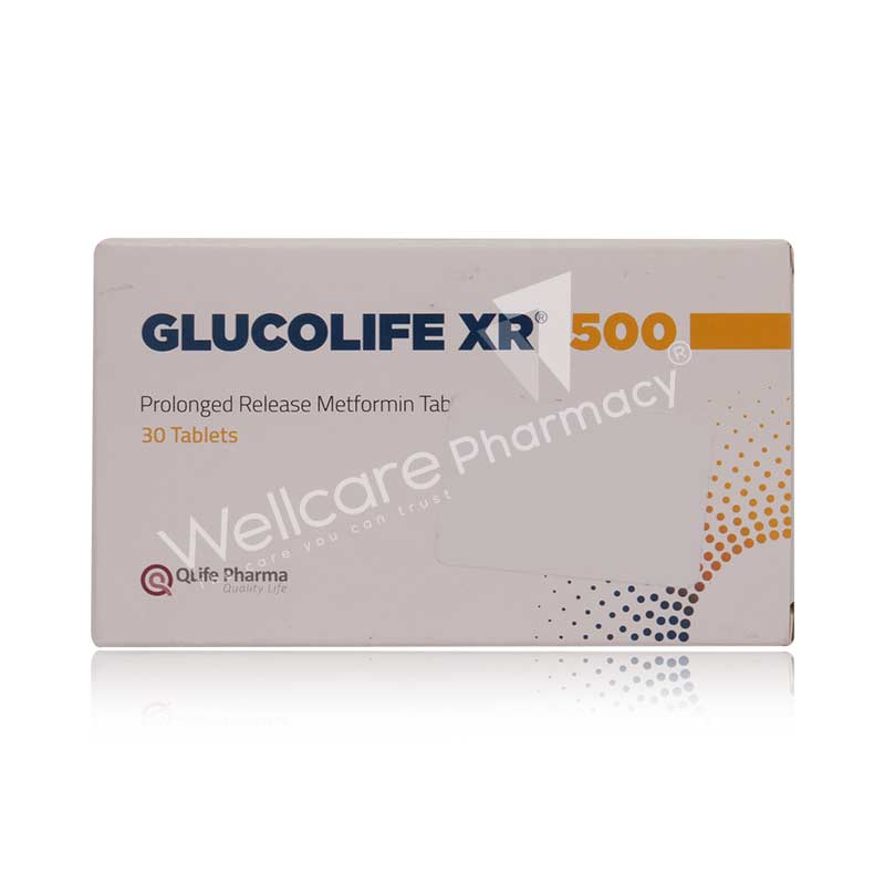 Glucolife Xr 500mg Tablets 30'S