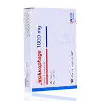 Glucophage 1000mg Tablets 30'S