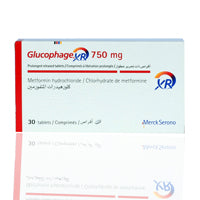 Glucophage Xr 750mg Tablets 30'S