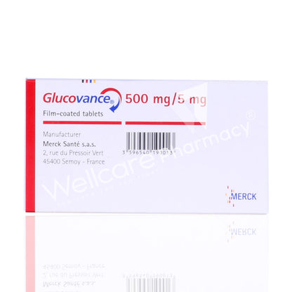 Glucovance 500Mg/5Mg 30'S