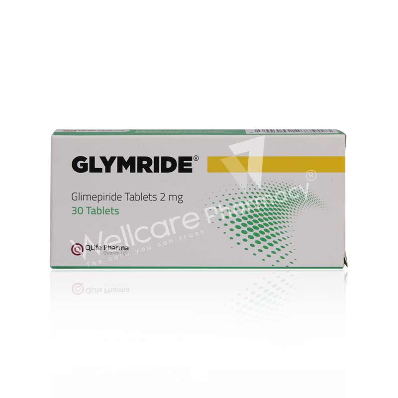 Glymride 2mg Tablets 30'S