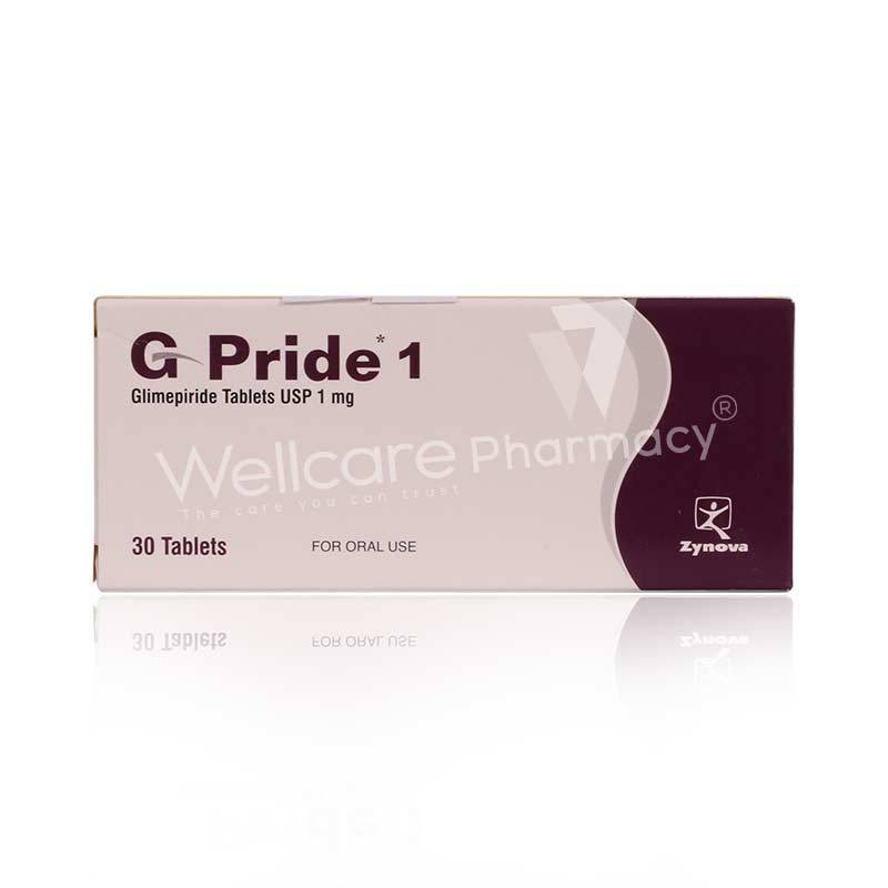 Gpride 1Mg Tablets 30'S Gpride 1Mg Tablets 30'S