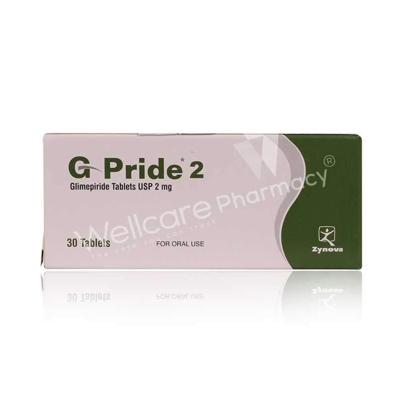 Gpride 2Mg Tablets 30'S