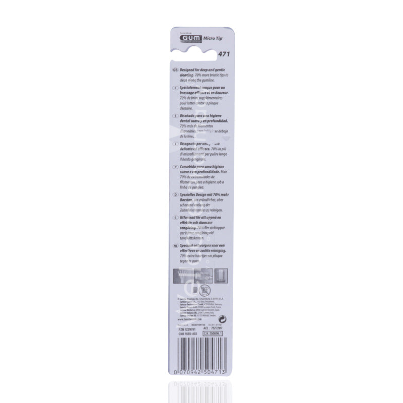 Gum B Toothbrush Microtip 471Mk