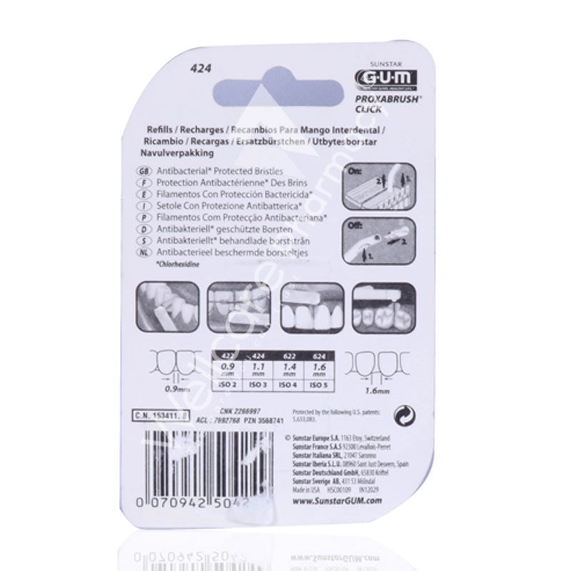 Gum B.Proxabrush Refill