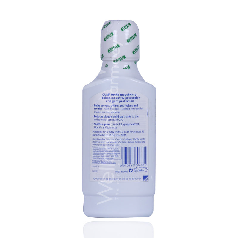 Gum Ortho Mouth Wash 300Ml