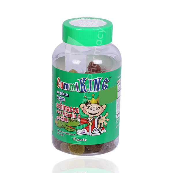 Gummi King Echinacea Plus Vitamin C And Zinc Gummies 90'S