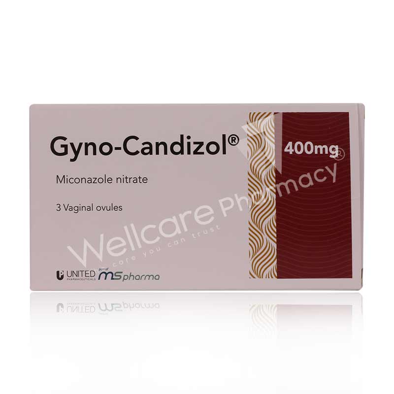 Gyno Candizol 400Mg Vaginal Tablets 3'S