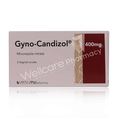 Gyno Candizol 400Mg Vaginal Tablets 3'S