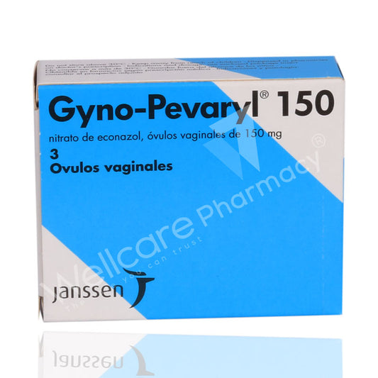 Gyno Pevaryl 150 Vaginal Suppository 150mg 3'S