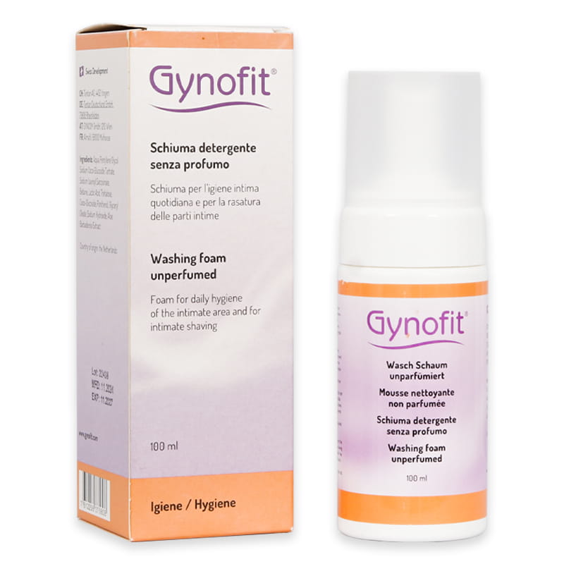 Gynofit Washing Foam Unperfumed 100ml