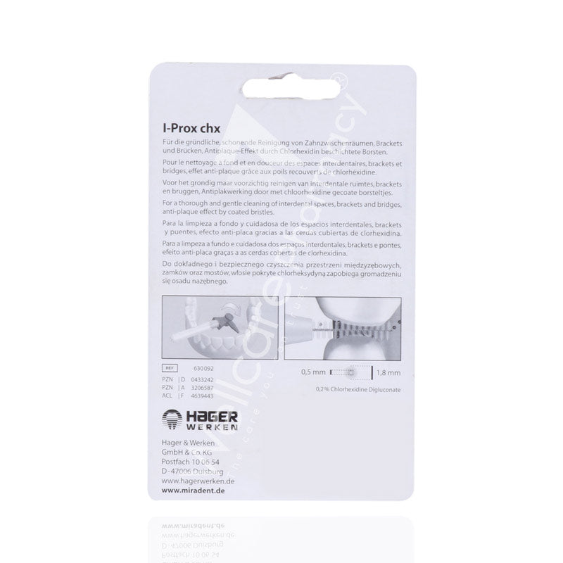Hager Werken Miradent I-Prox Chx Pnk 6'S