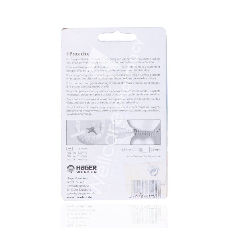 Hager Werken Miradent I-Prox Chx White 6'S