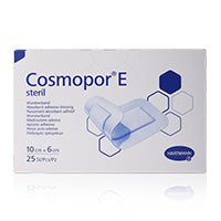 Hartmann Cosmopor E Steril Absorbent Adhesive Dressing 10X6cm 25'S