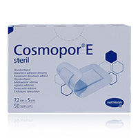 Hartmann Cosmopor E Steril Absorbent Adhesive Dressing 7.2X5cm 50'S