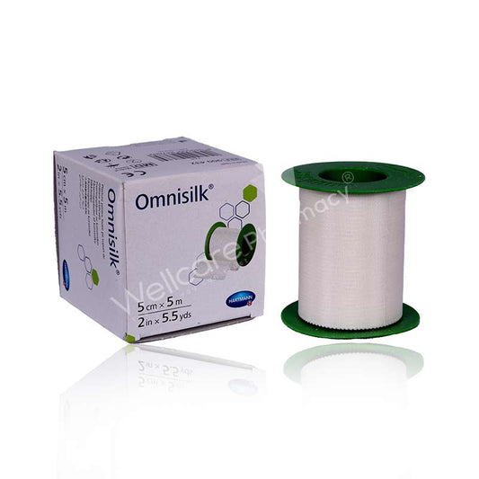 Hartmann Omnisilk 5x5cm Roll Plaster