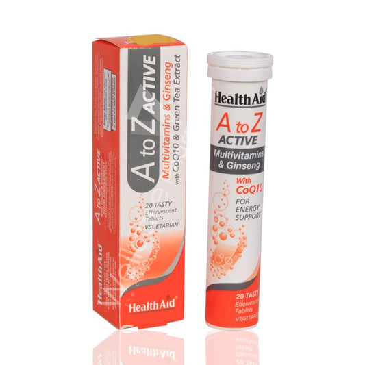 Health Aid A To Z Active Effervescent Tablets 20'S