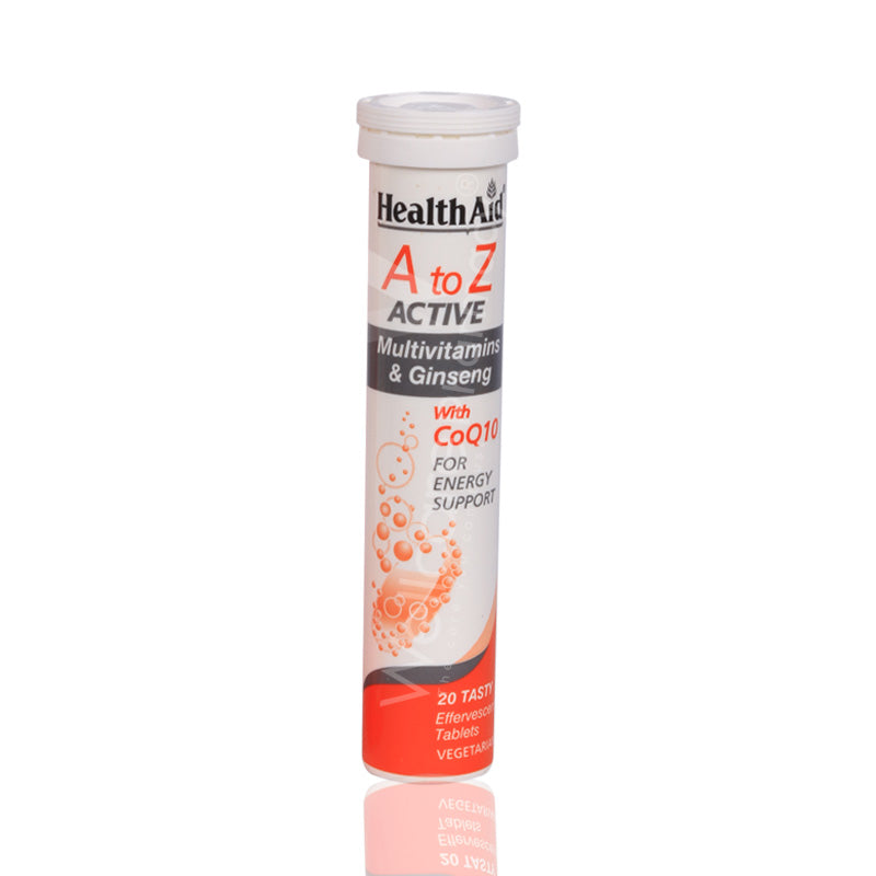 Health Aid A To Z Active Effervescent Tablets 20'S