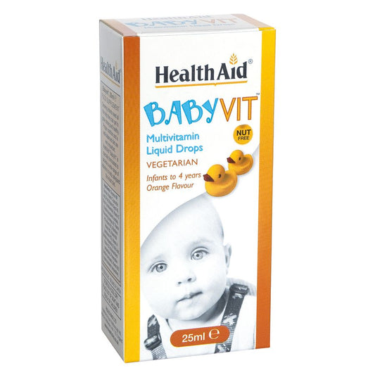 Health Aid Baby Vit Multivitamin Liquid Drops 25Ml