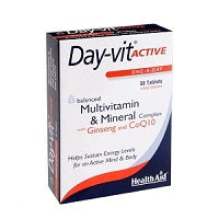 Health Aid Day-Vit Active Tablets 30'S