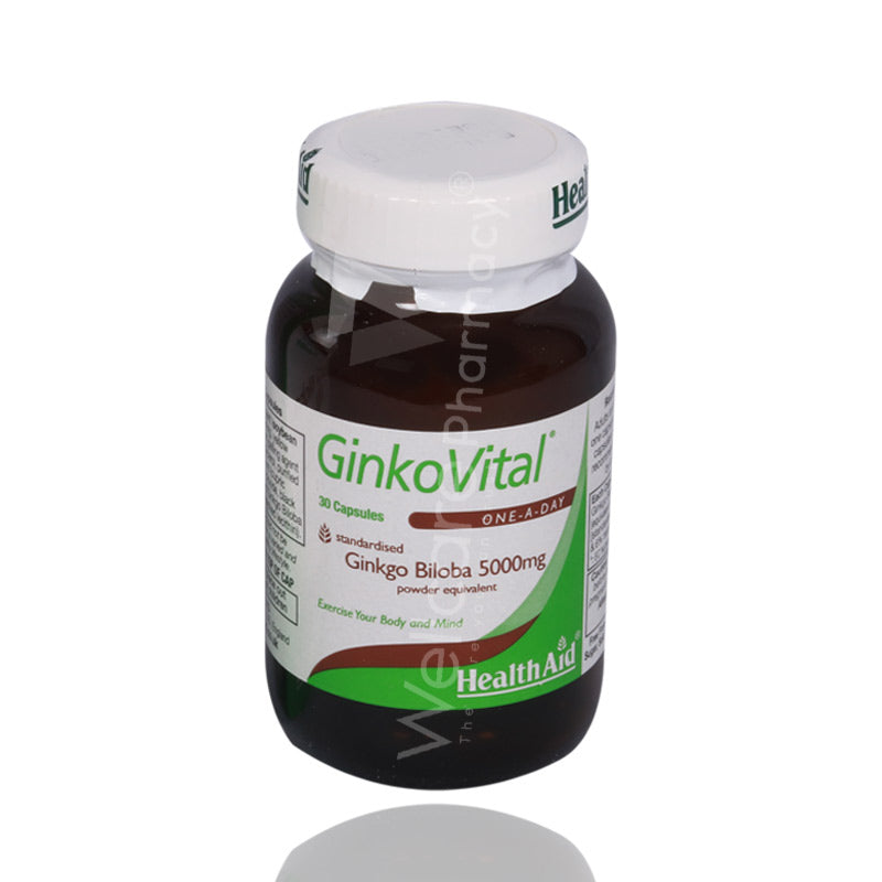 Health Aid Ginko Vital Capsules 30'S