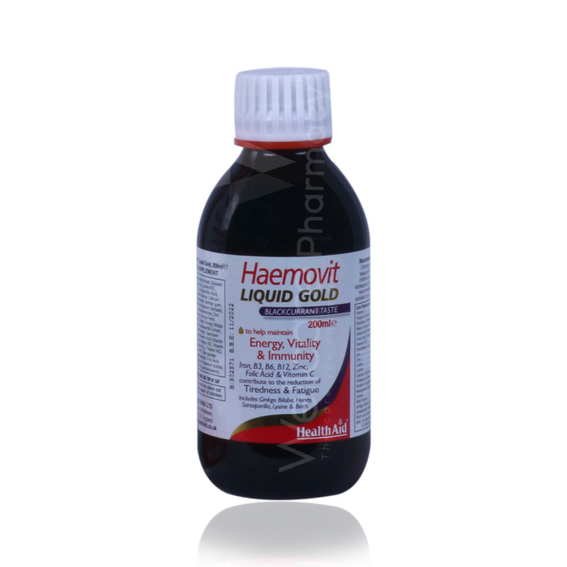 Health Aid Haemovit Liquid Gold 200ml