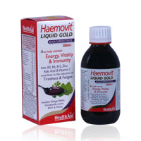 Health Aid Haemovit Liquid Gold 200ml