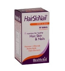Health Aid Hair Skin Nail Tablets One A Day 30'S