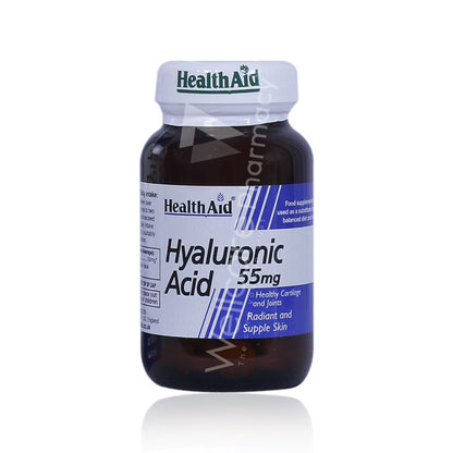 Health Aid Hyaluronic Acid 55Mg Tablets 30'S