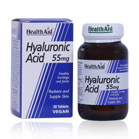 Health Aid Hyaluronic Acid 55mg Tablets 30'S