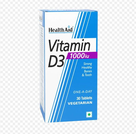 Health Aid Vitamin D3 1000 Iu Tablets 30'S